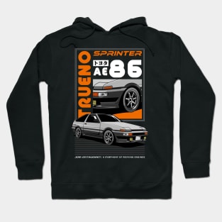 Trueno Sprinter AE86 Car Hoodie